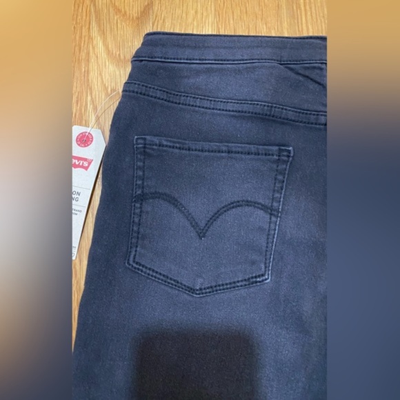 NWT Levi’s Pull-On Jeggings Leopard Stripe 14Y - Picture 7 of 9